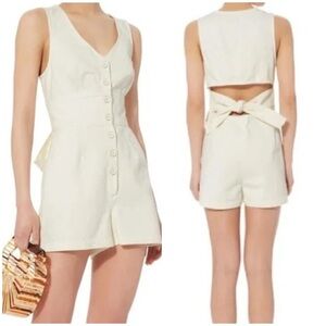 Intermix Christie Denim Romper Size 4